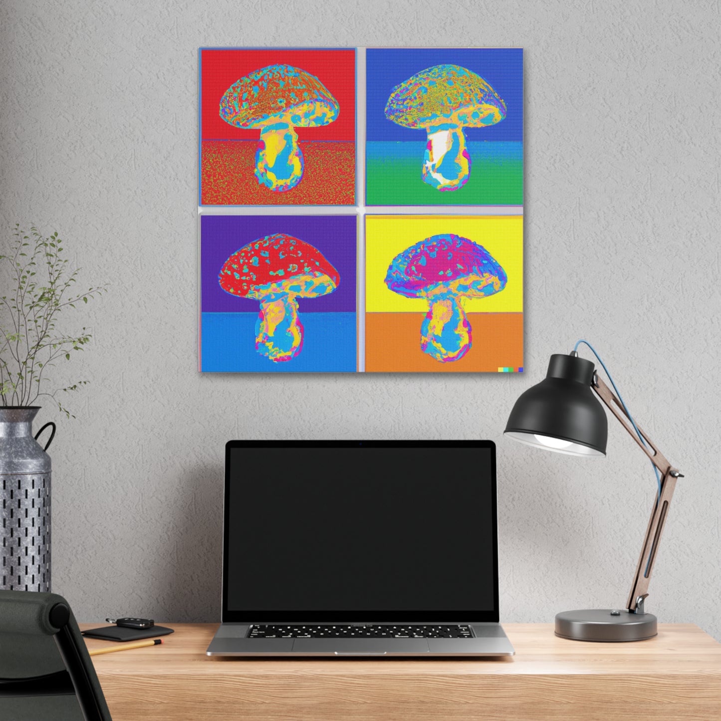 
                  
                    Pop Art Mushroom Wall Hanging
                  
                