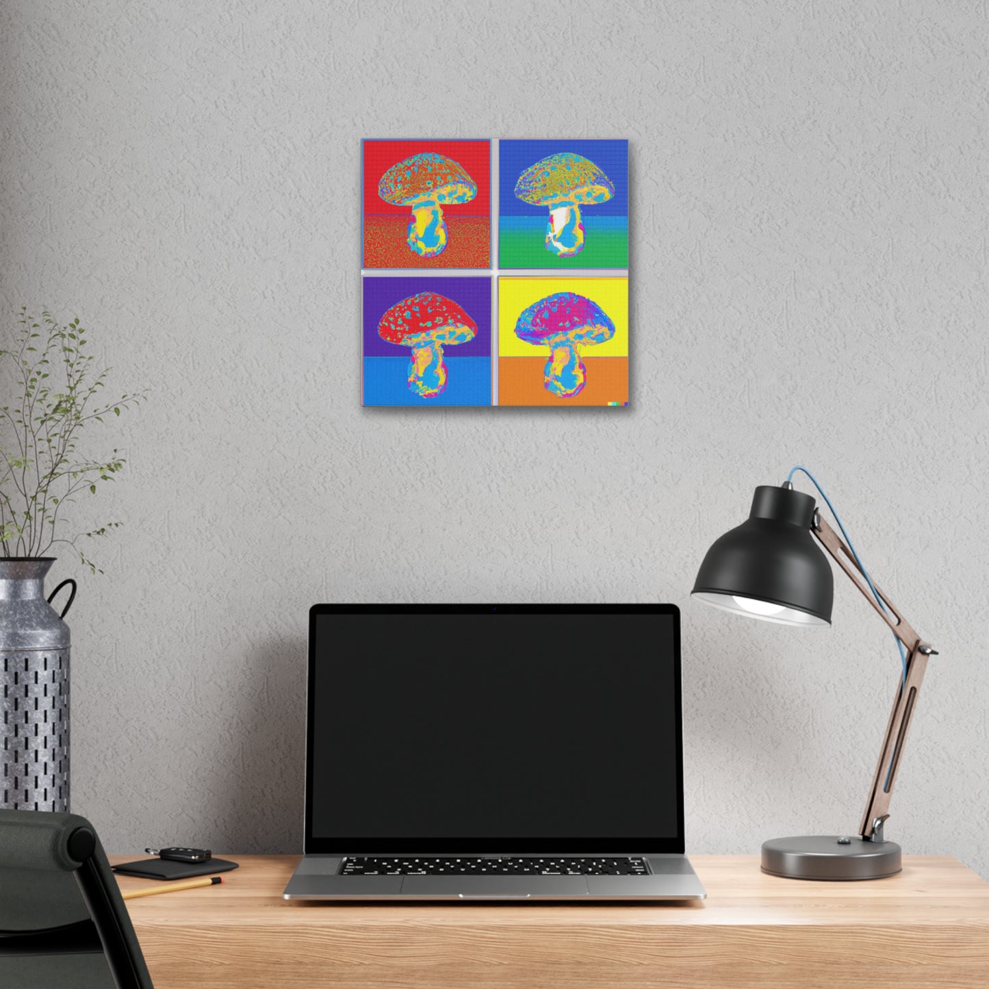 
                  
                    Pop Art Mushroom Wall Hanging
                  
                