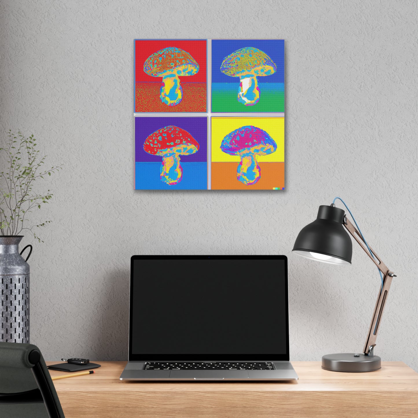 
                  
                    Pop Art Mushroom Wall Hanging
                  
                