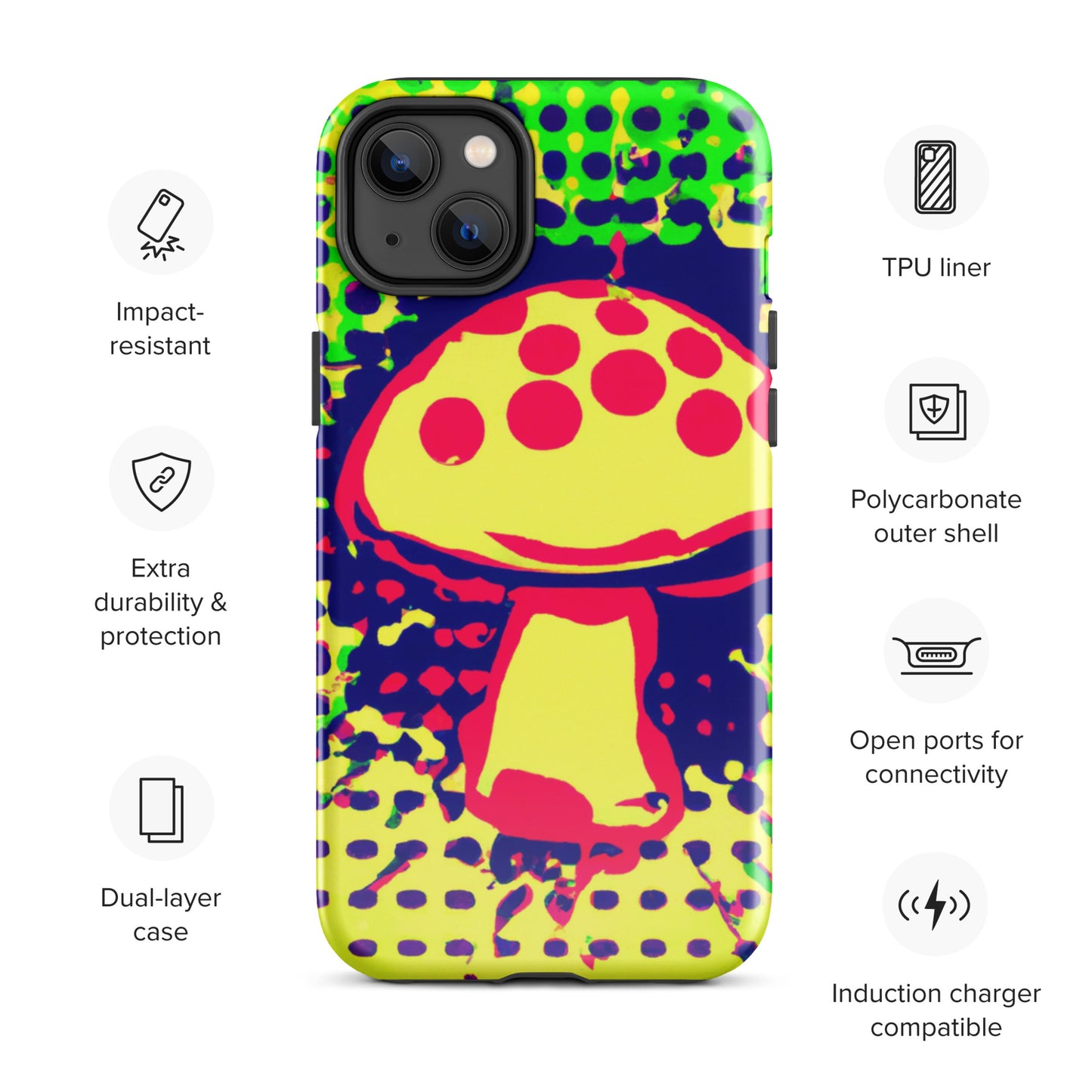 
                  
                    Mushroom Splash - Tough Case for iPhone®
                  
                