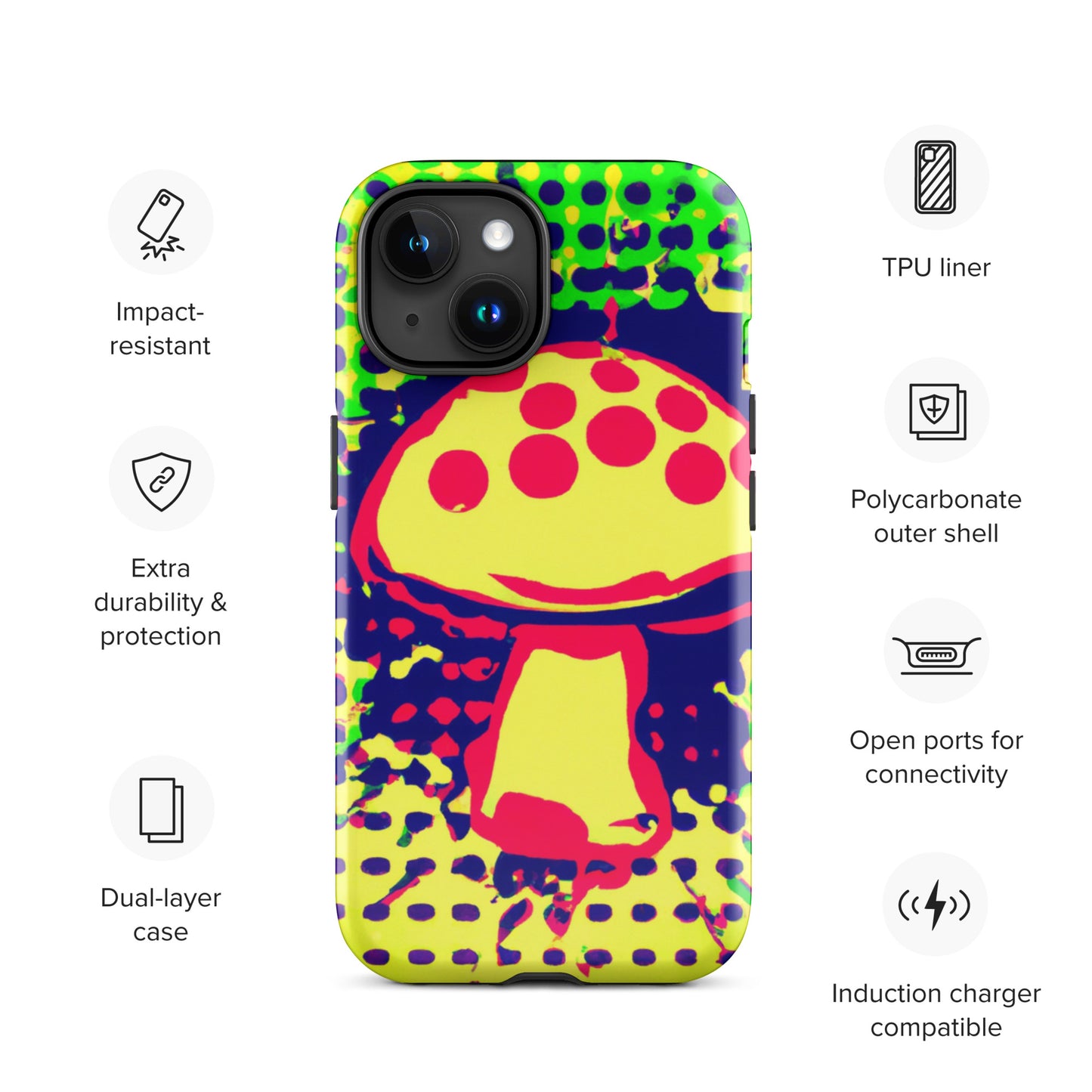 
                  
                    Mushroom Splash - Tough Case for iPhone®
                  
                