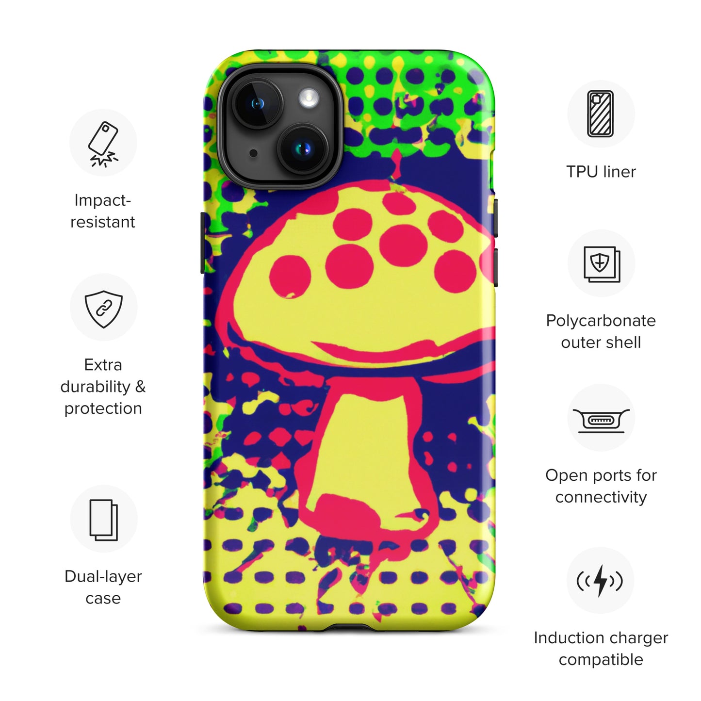 
                  
                    Mushroom Splash - Tough Case for iPhone®
                  
                