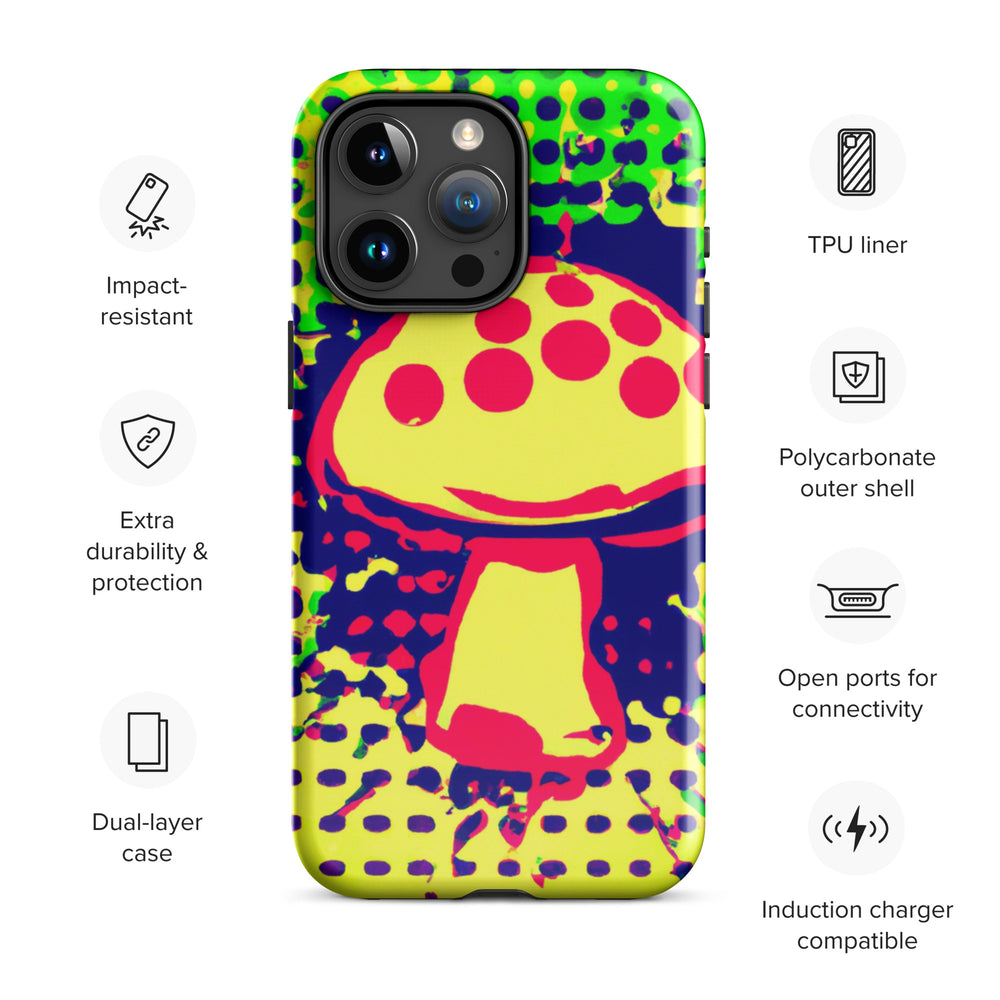 Mushroom Splash - Tough Case for iPhone®