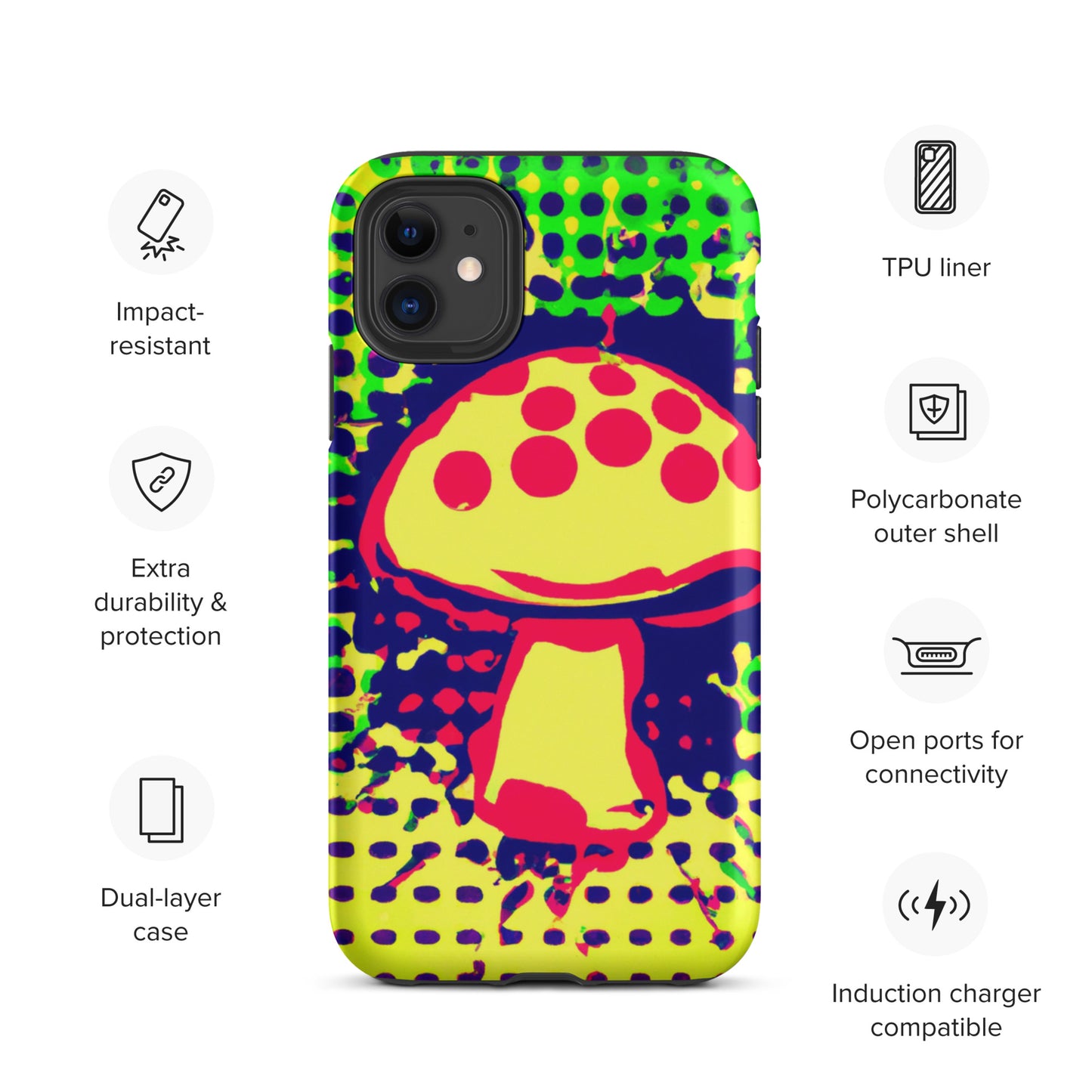 
                  
                    Mushroom Splash - Tough Case for iPhone®
                  
                