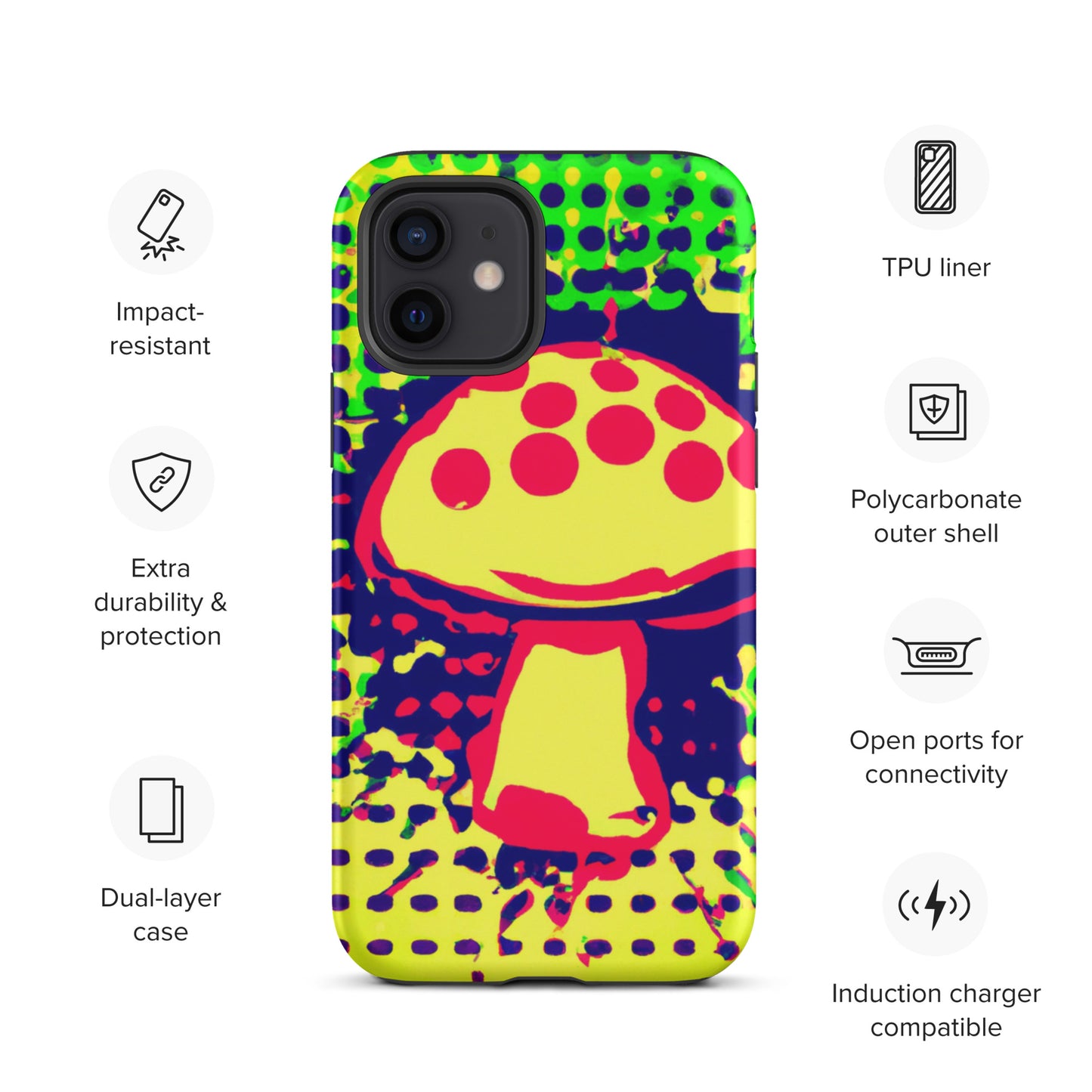 
                  
                    Mushroom Splash - Tough Case for iPhone®
                  
                