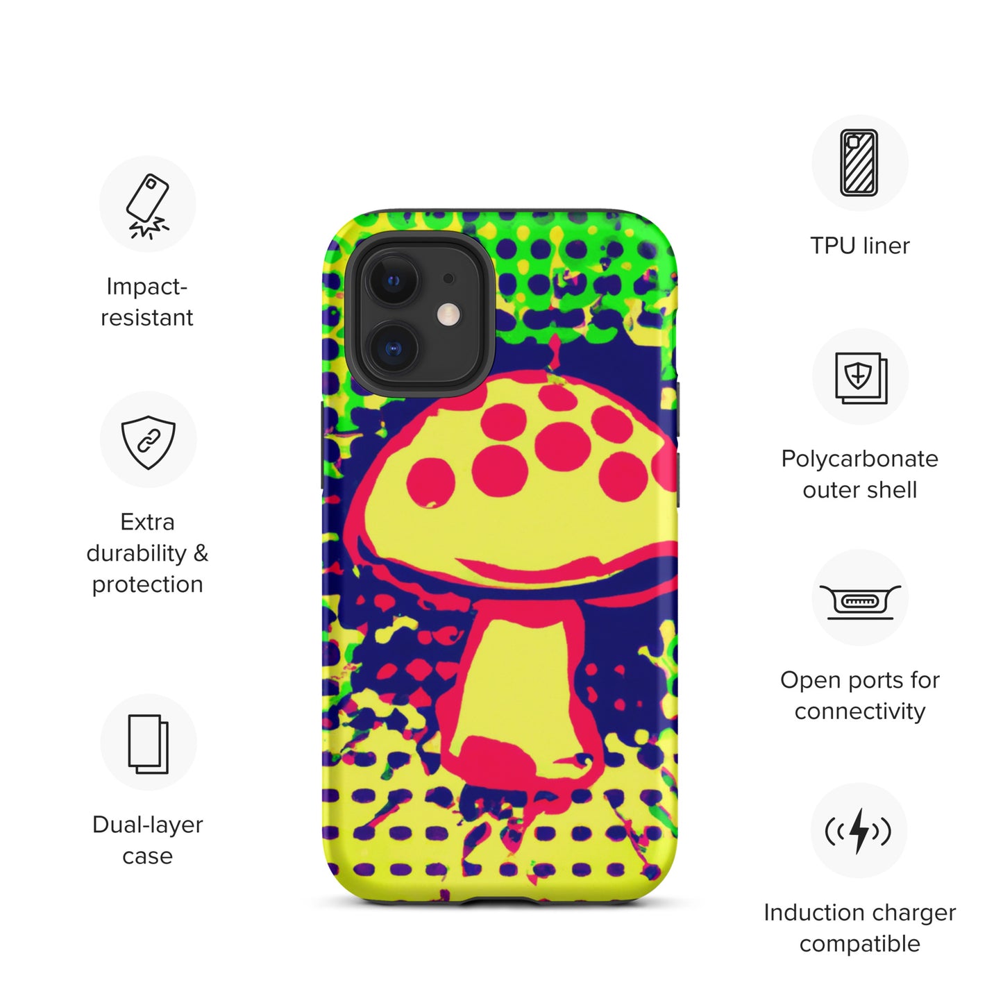 
                  
                    Mushroom Splash - Tough Case for iPhone®
                  
                