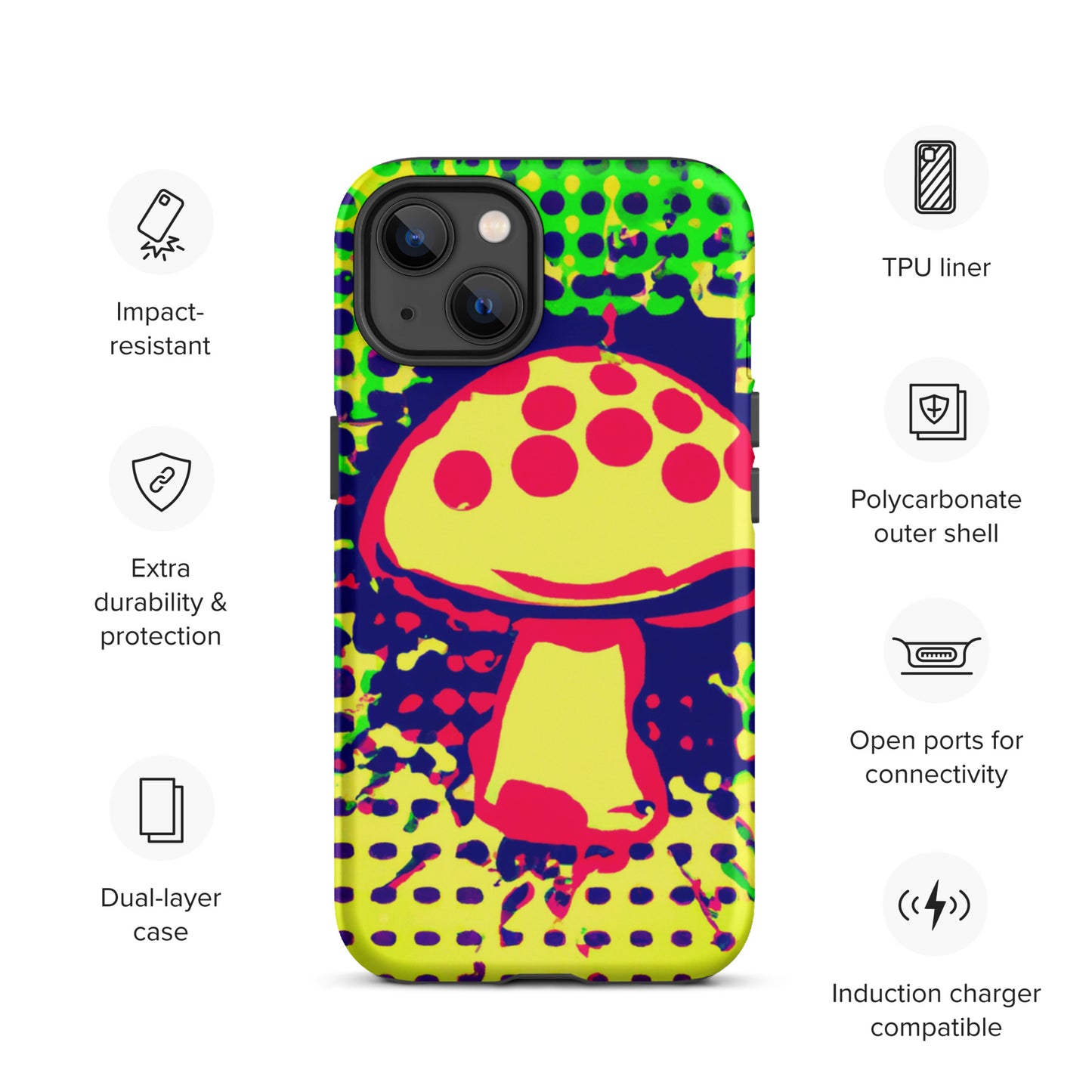 
                  
                    Mushroom Splash - Tough Case for iPhone®
                  
                