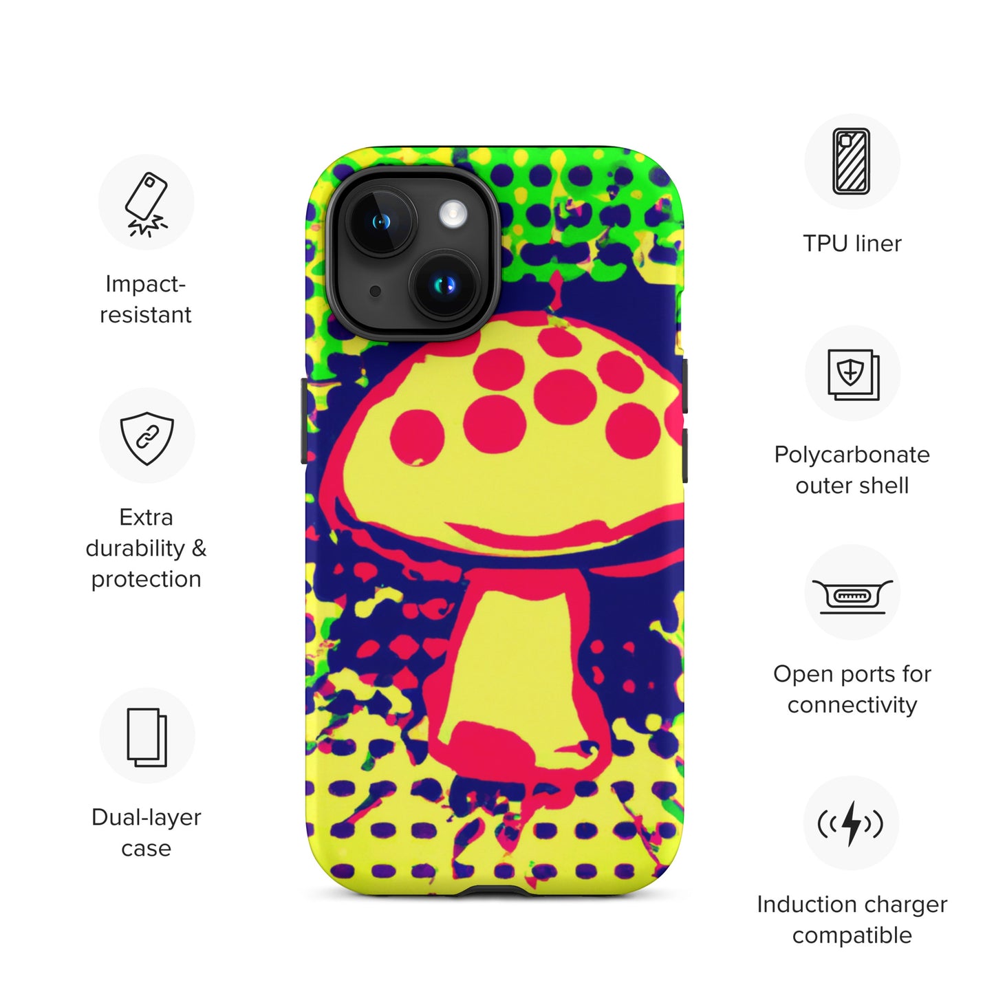 
                  
                    Mushroom Splash - Tough Case for iPhone®
                  
                