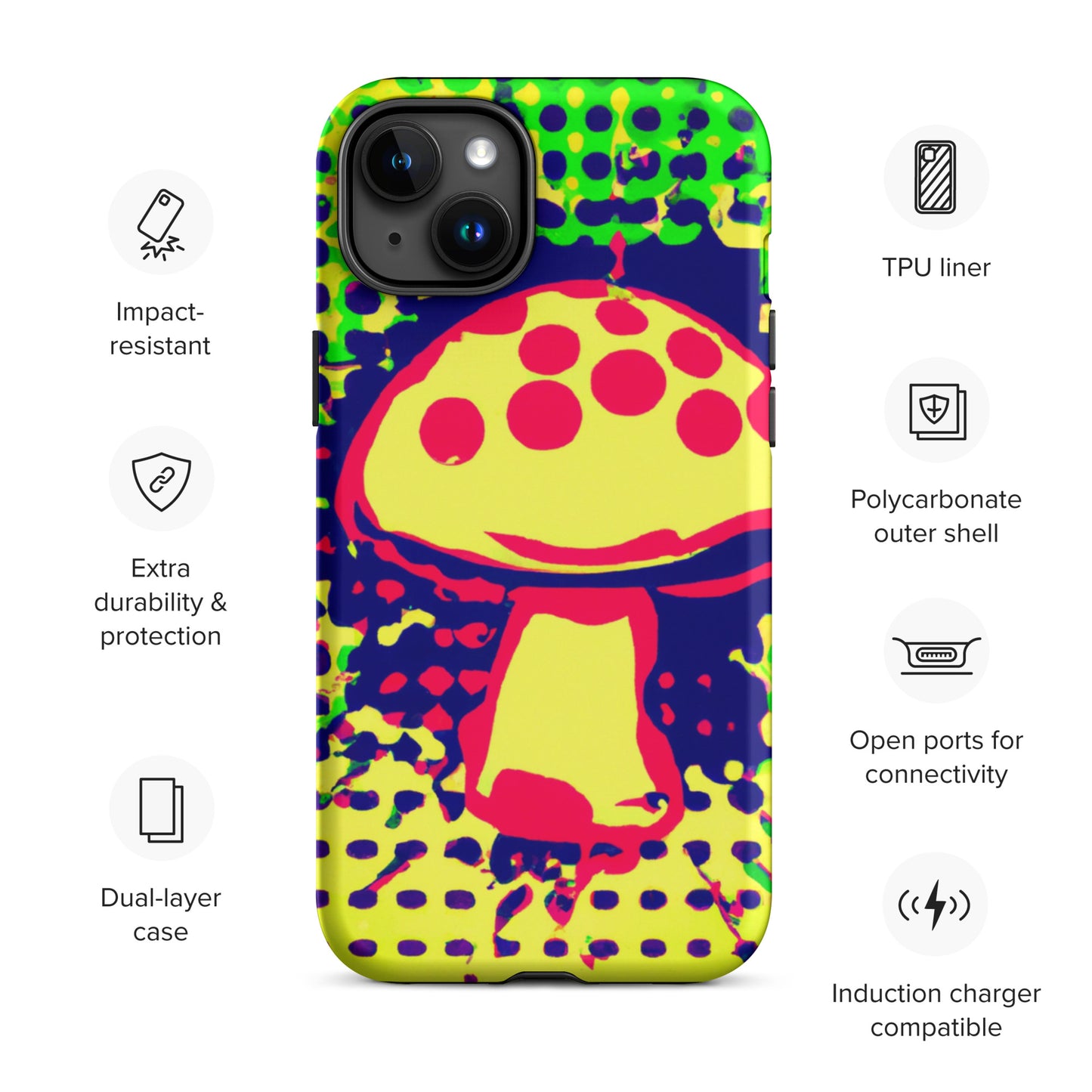 
                  
                    Mushroom Splash - Tough Case for iPhone®
                  
                