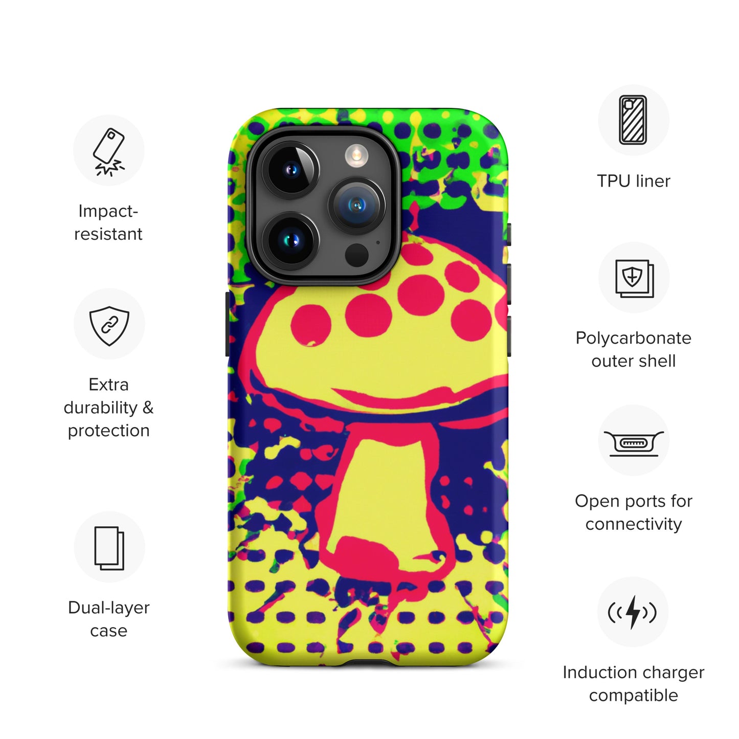 
                  
                    Mushroom Splash - Tough Case for iPhone®
                  
                