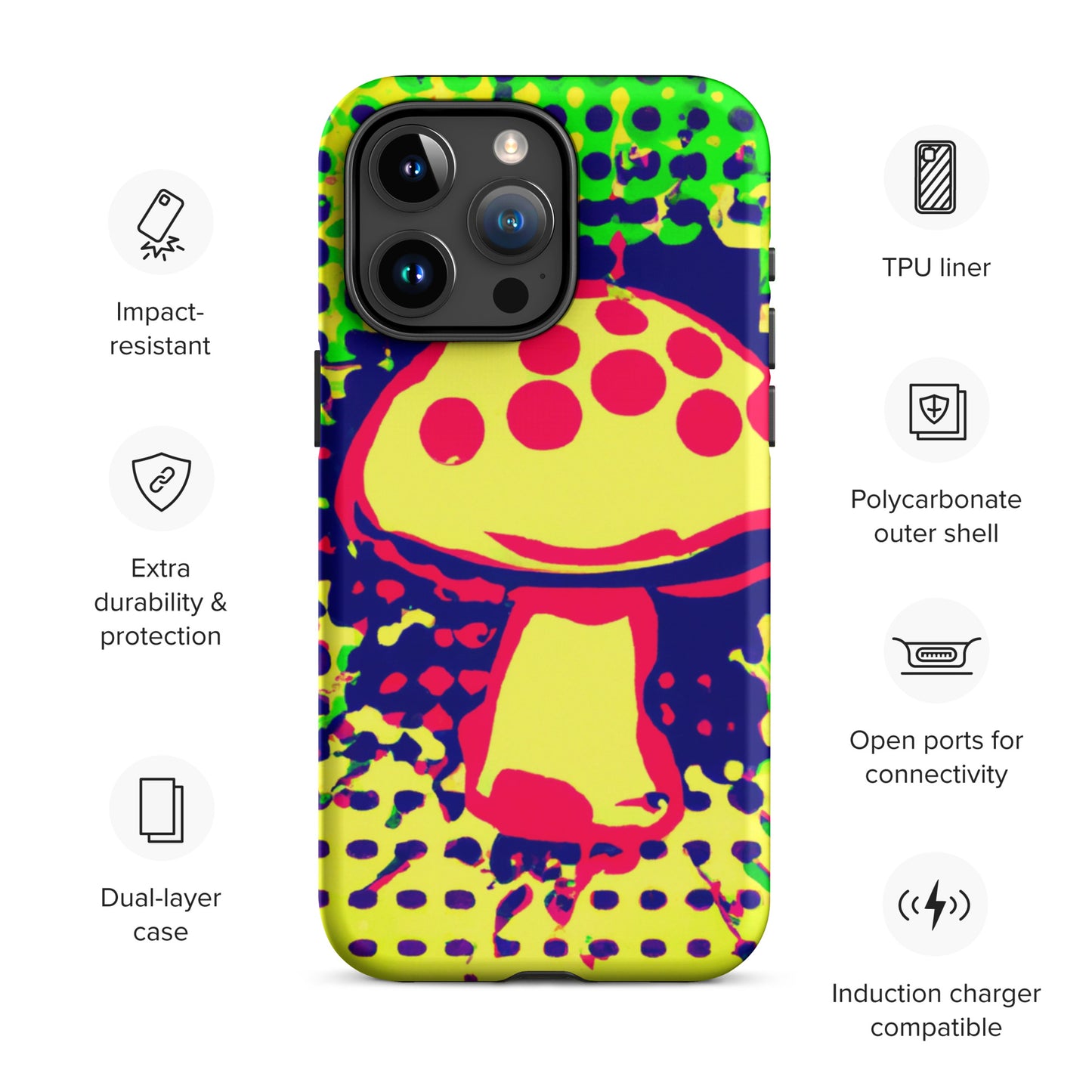 
                  
                    Mushroom Splash - Tough Case for iPhone®
                  
                